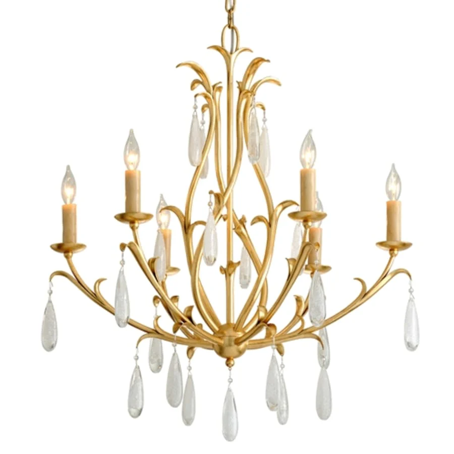 Corbett Lighting Prosecco 6 Light 30" Wide Crystal Chandelier - Image 1