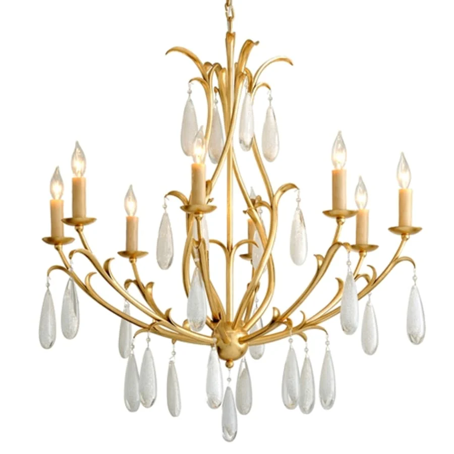 Corbett Lighting Prosecco 8 Light 35" Wide Crystal Chandelier - Image 1