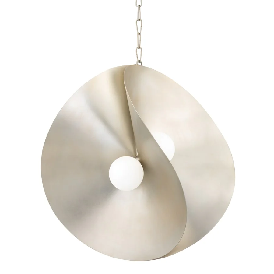Corbett Lighting Peony 4 Light 30" Wide Abstract Pendant - Image 1