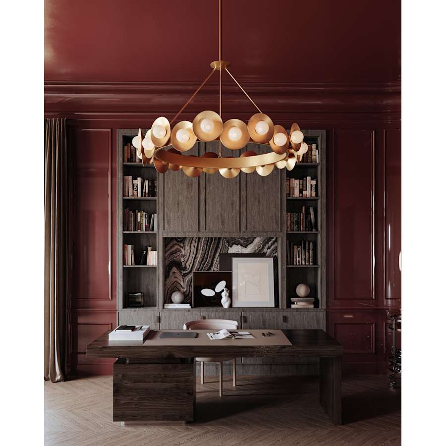 Corbett Lighting Emerald 22 Light 32" Wide Chandelier - Image 2