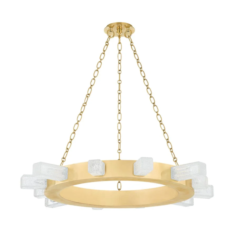 Corbett Lighting Citrine 36" Wide Ring Chandelier - Image 1