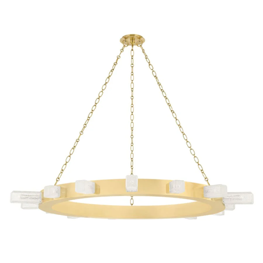 Corbett Lighting Citrine 49" Wide Ring Chandelier - Image 1