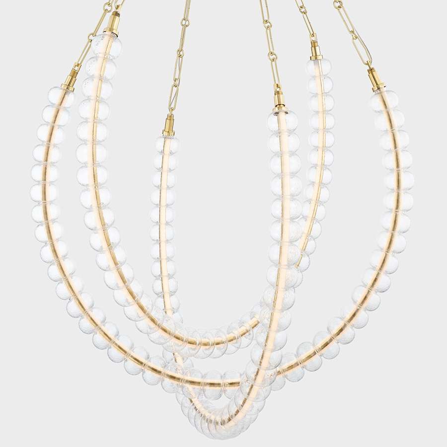 Corbett Lighting Celeste 36" Wide Abstract Chandelier - Image 2