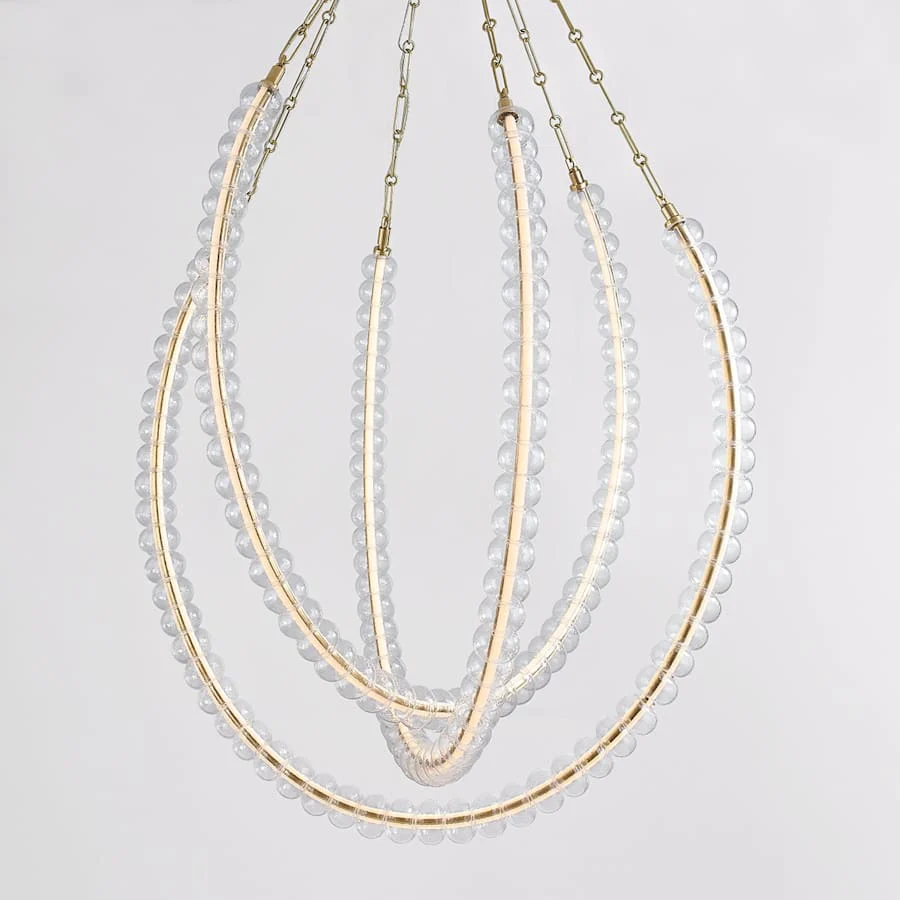Corbett Lighting Celeste 48" Wide Abstract Chandelier - Image 2