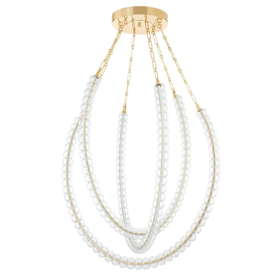 Corbett Lighting Celeste 48" Wide Abstract Chandelier - Image 1