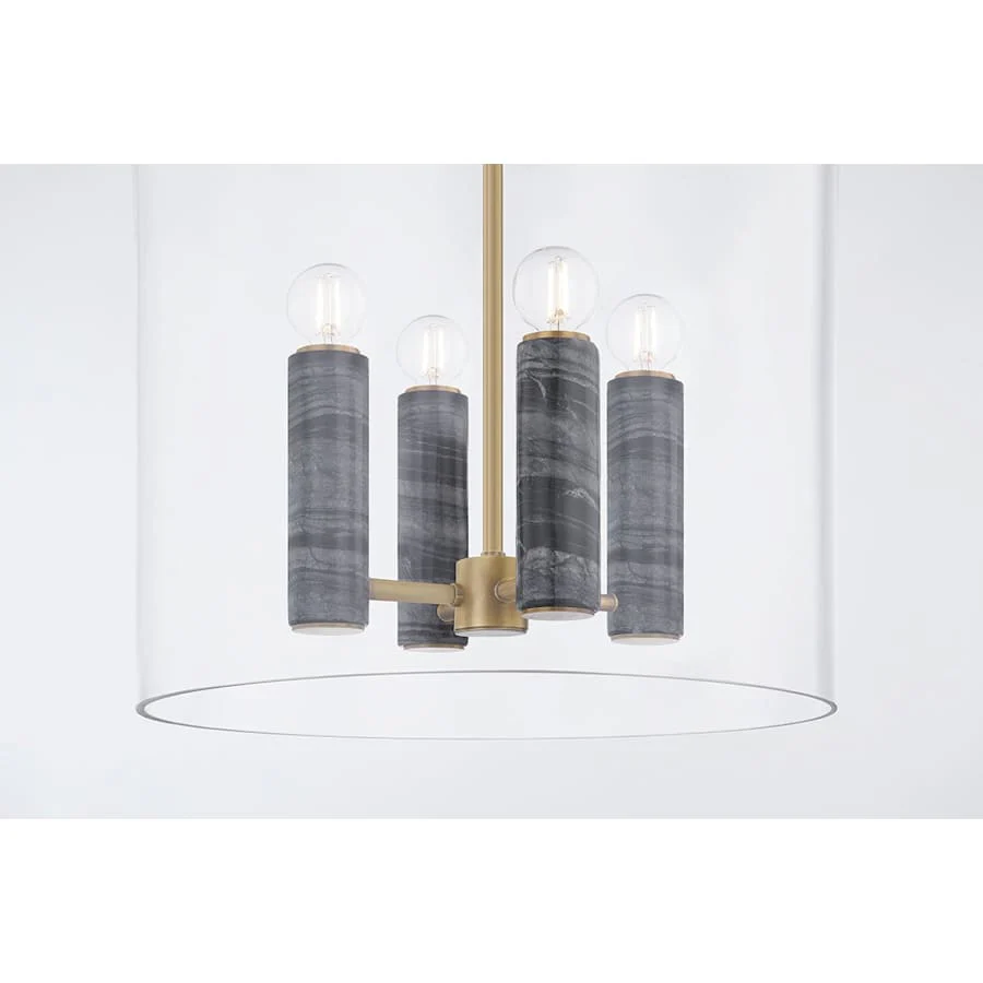 Corbett Lighting Adonis 4 Light 32" Wide Multi Light Pendant - Image 3