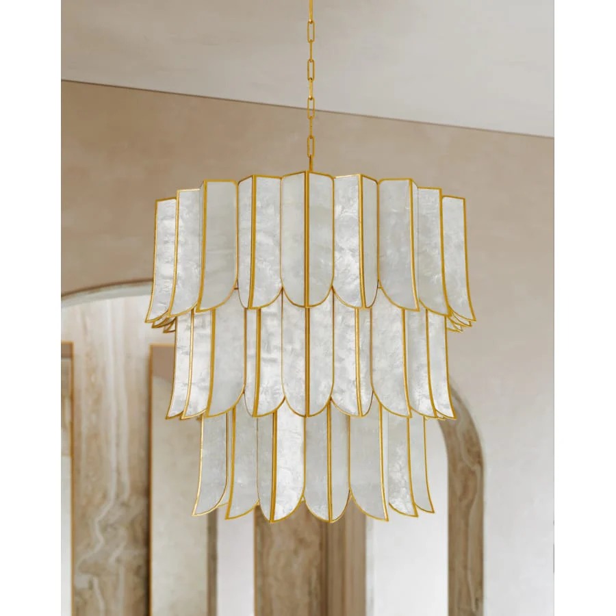 Corbett Lighting Cartagena 16 Light 32" Wide Waterfall Chandelier - Image 3