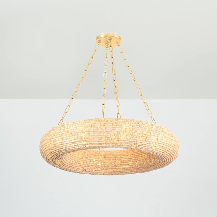 Corbett Lighting Lure 10 Light 36" Wide Ring Chandelier - Image 3
