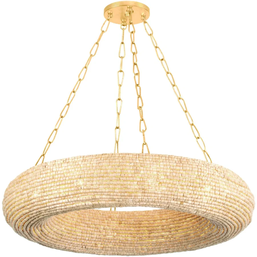 Corbett Lighting Lure 10 Light 36" Wide Ring Chandelier - Image 1
