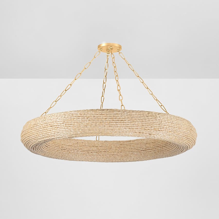 Corbett Lighting Lure 16 Light 50" Wide Ring Chandelier - Image 3