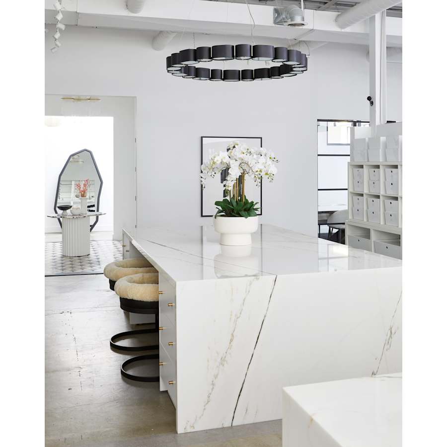 Corbett Lighting Opal 22 Light 50" Wide Ring Chandelier - Image 2