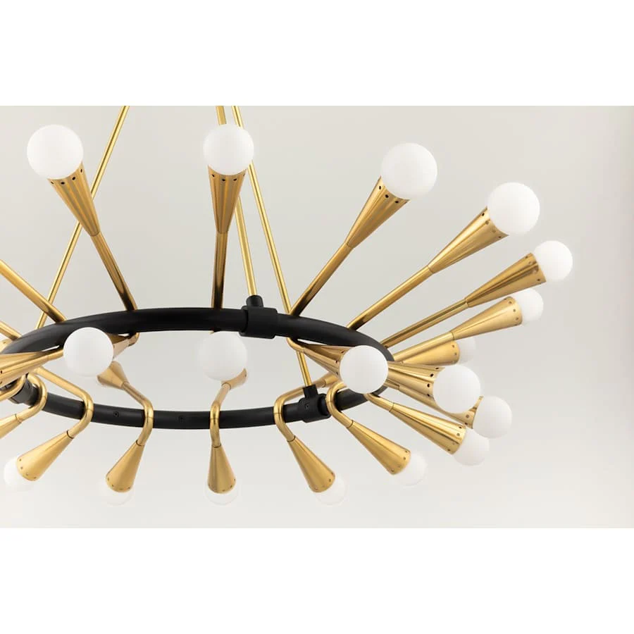 Corbett Lighting Aries 30 Light 38" Wide Ring Chandelier - Image 3