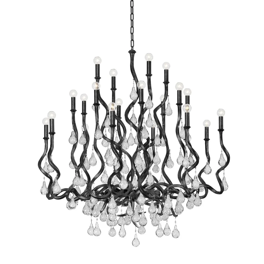 Corbett Lighting Aveline 20 Light 48" Wide Crystal Candle Style Chandelier - Image 1