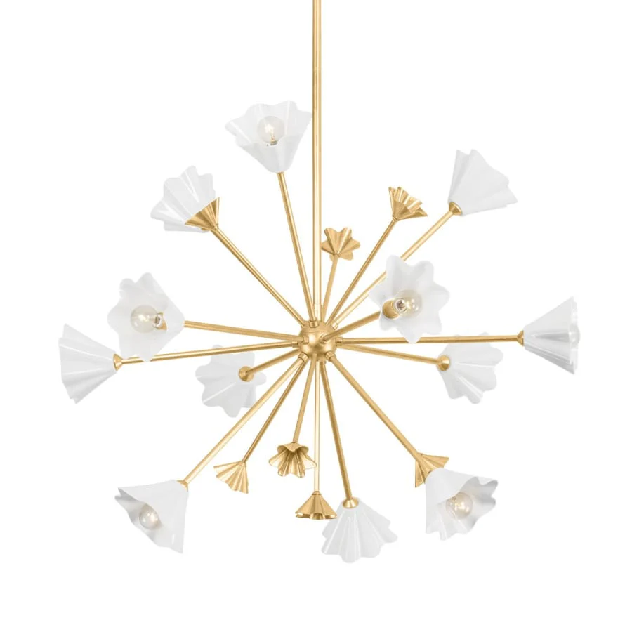Corbett Lighting Julieta 12 Light 40" Wide Sputnik Chandelier - Image 1