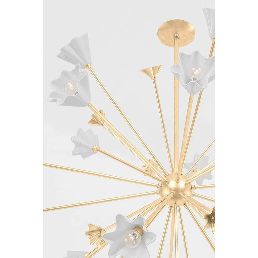 Corbett Lighting Julieta 20 Light 56" Wide Sputnik Chandelier - Image 2