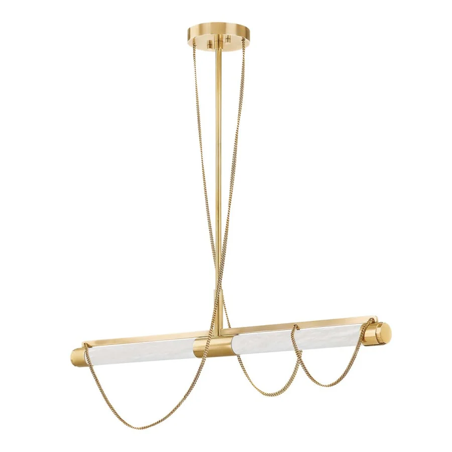 Corbett Lighting Lariat 48" Wide LED Linear Pendant - Image 1