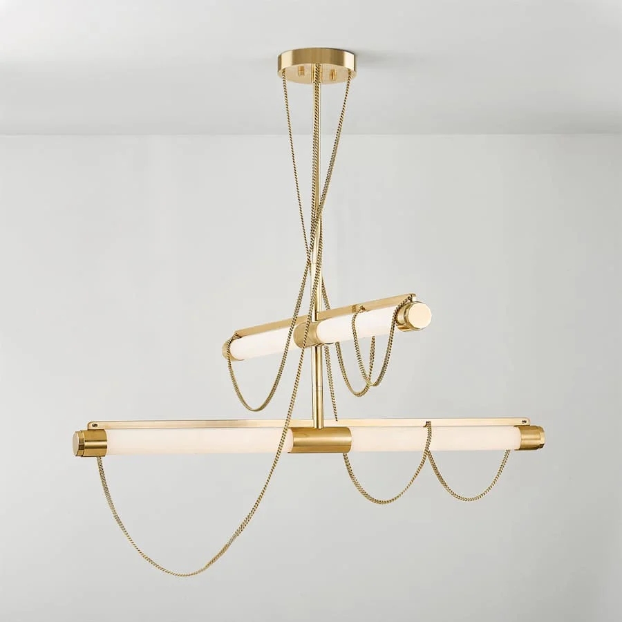 Corbett Lighting Lariat 48" Wide LED Linear Chandelier - Image 2