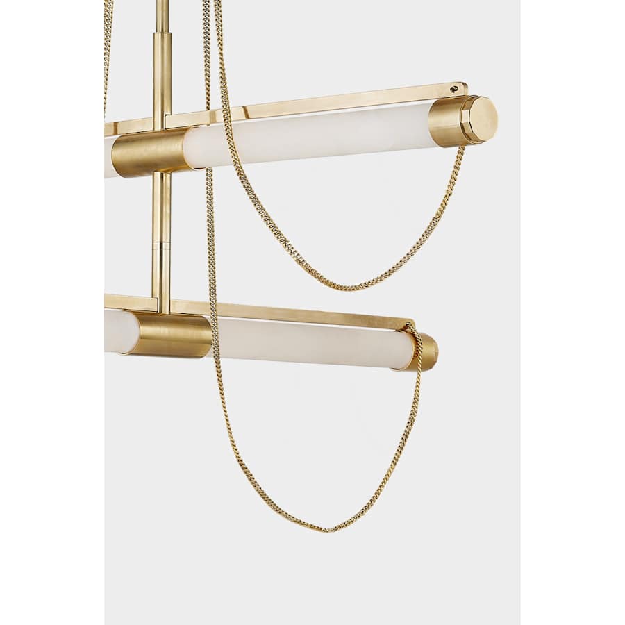 Corbett Lighting Lariat 48" Wide LED Linear Chandelier - Image 3