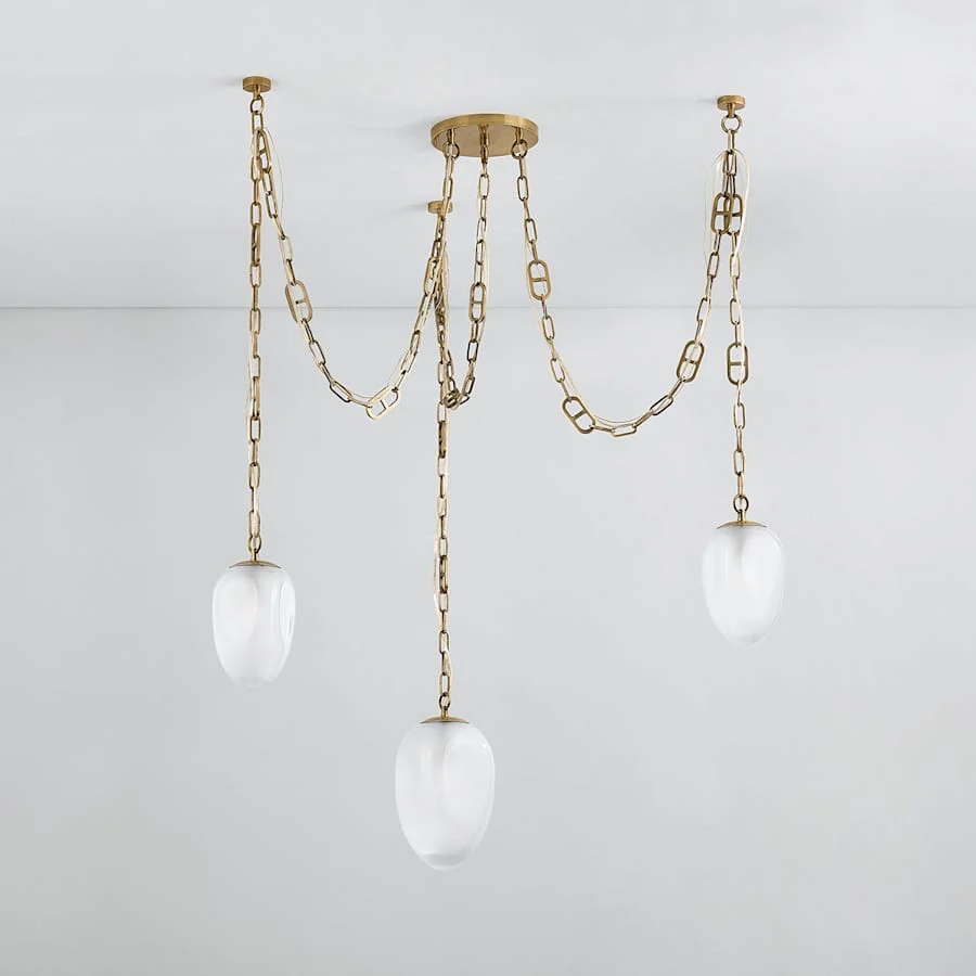 Corbett Lighting Daith 3 Light 48" Wide Multi Light Pendant - Image 3