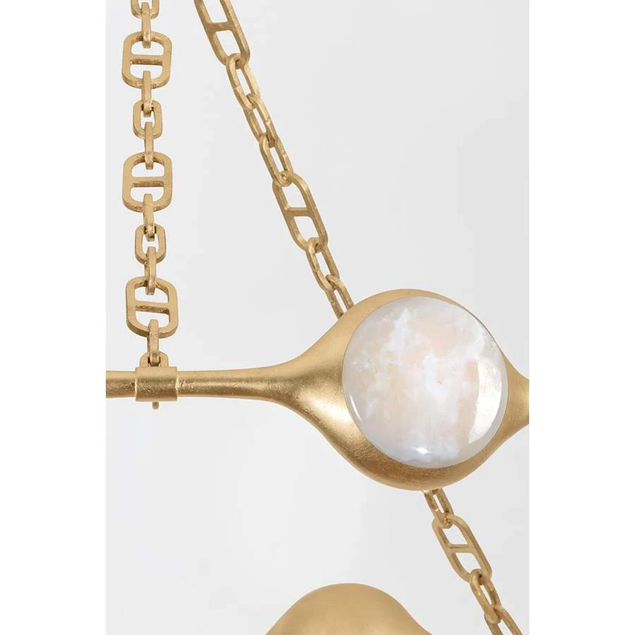 Corbett Lighting Riviere 52" Wide LED Ring Chandelier - Image 3