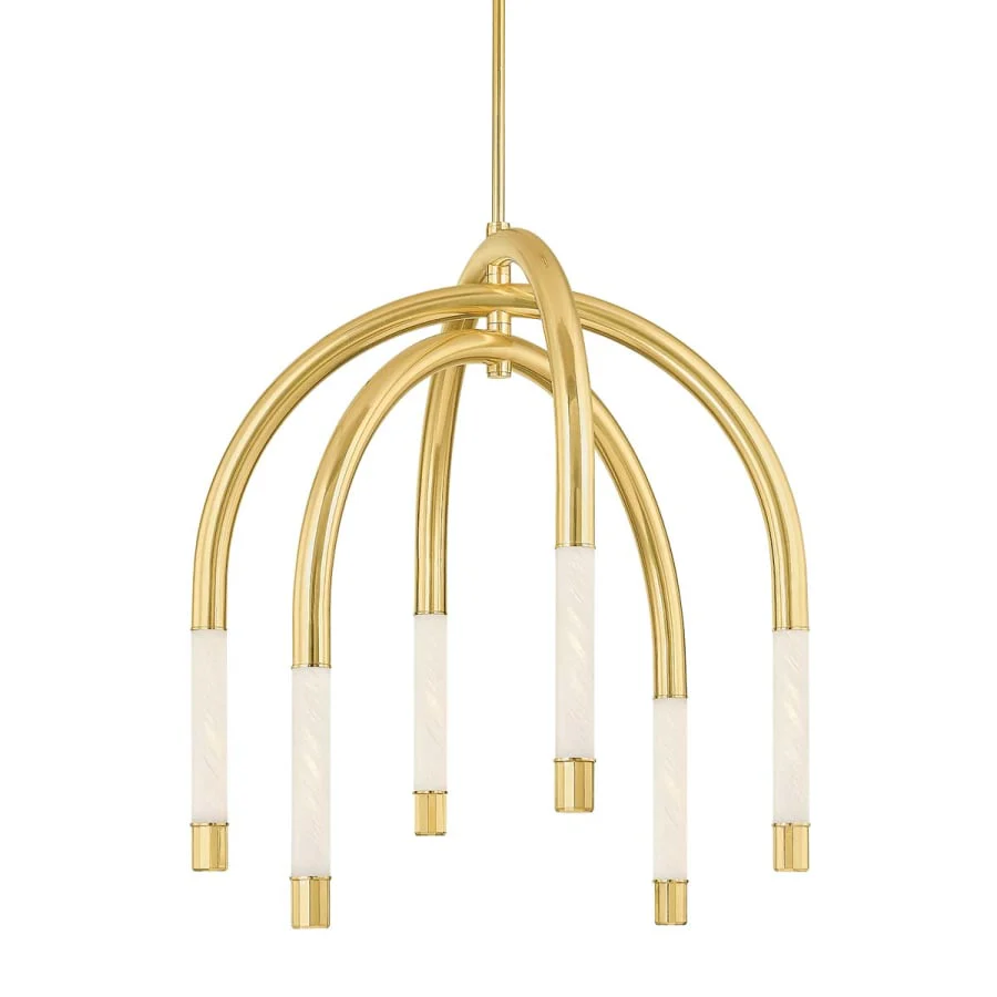 Corbett Lighting Zeme 34" Wide LED Abstract Chandelier - Image 1