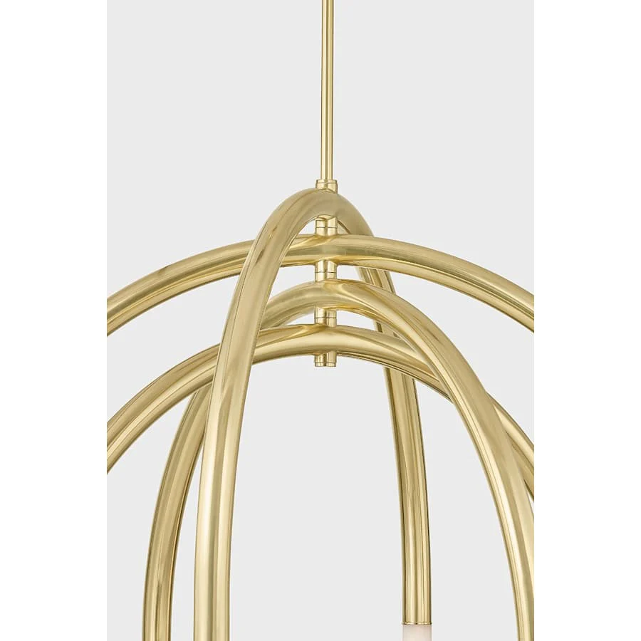 Corbett Lighting Zeme 48" Wide LED Abstract Chandelier - Image 2