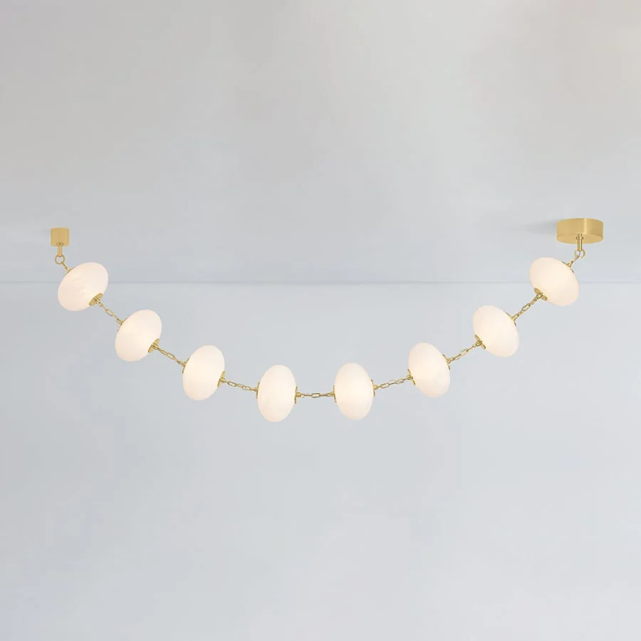 Corbett Lighting Nephele 99" Wide Linear Pendant - Image 2