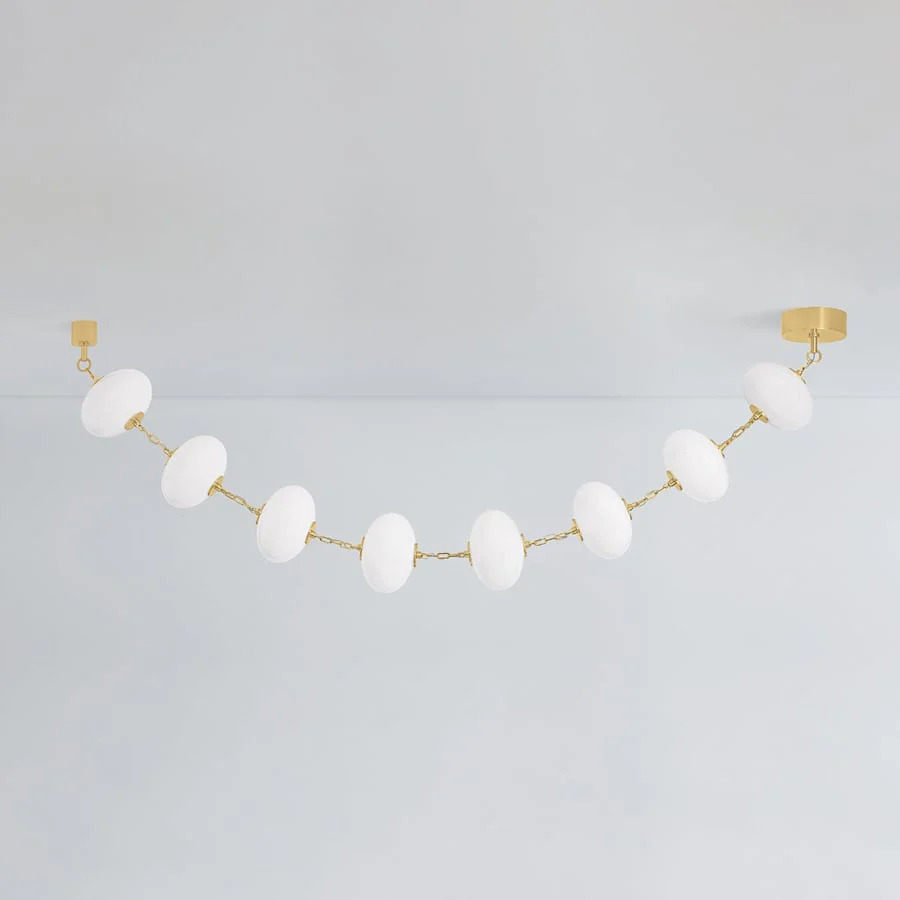 Corbett Lighting Nephele 99" Wide Linear Pendant - Image 3