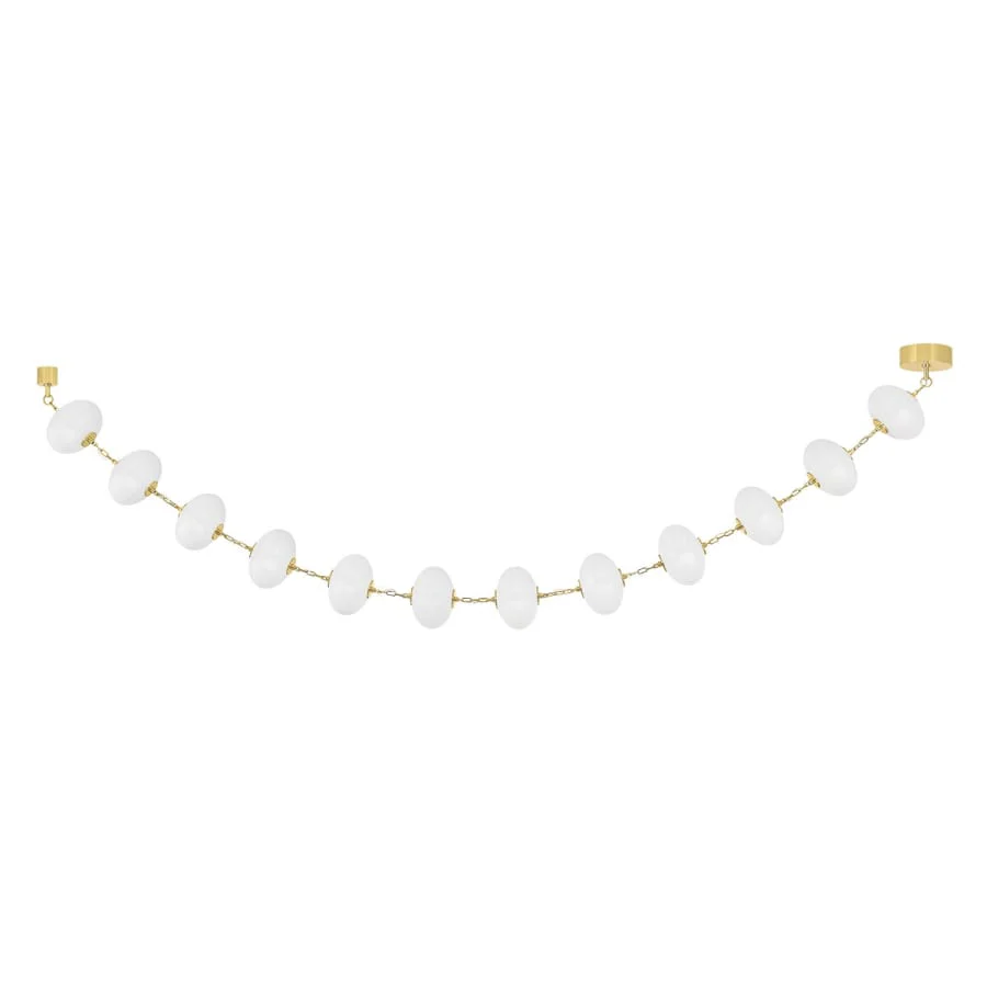 Corbett Lighting Nephele 138" Wide Linear Chandelier - Image 1