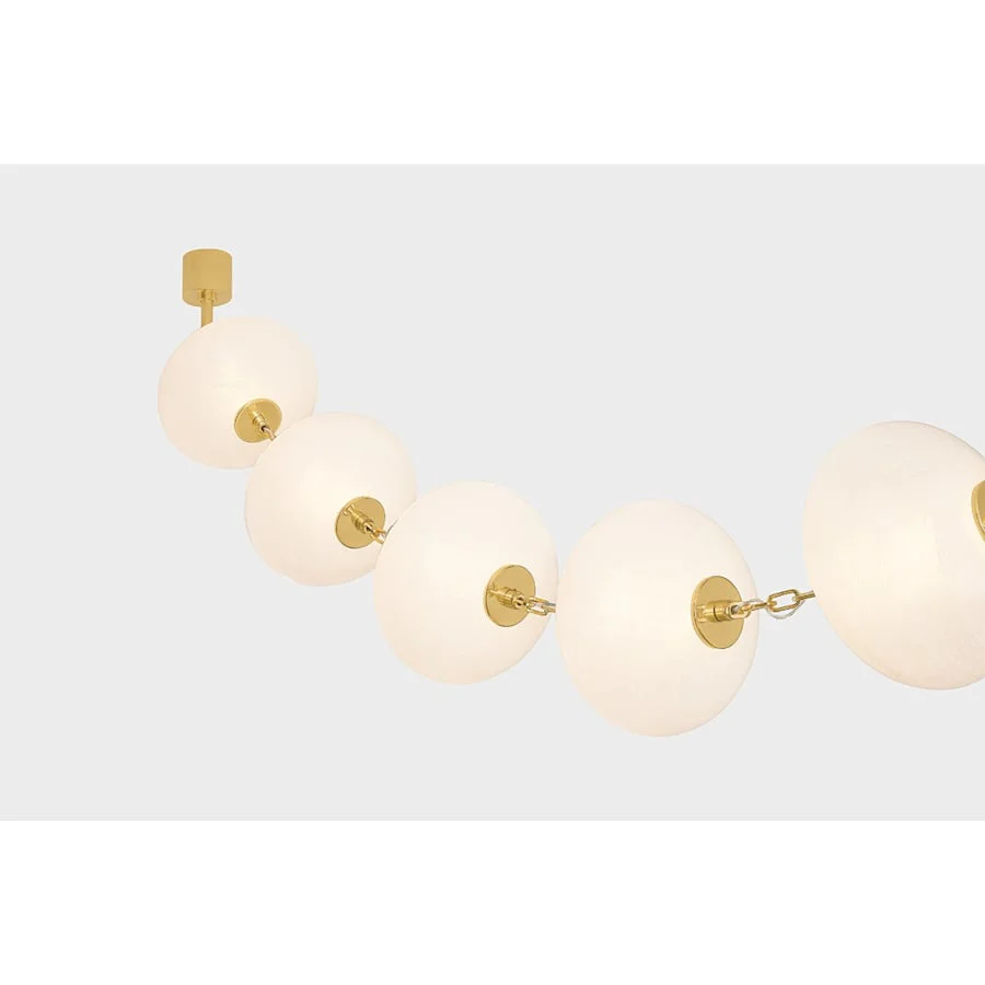 Corbett Lighting Nephele 178" Wide Linear Chandelier - Image 2