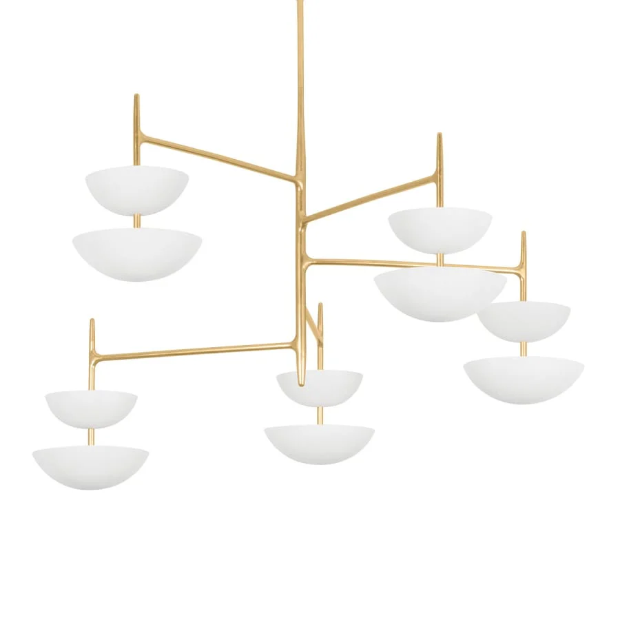 Corbett Lighting Evander 55″ Wide Chandelier
