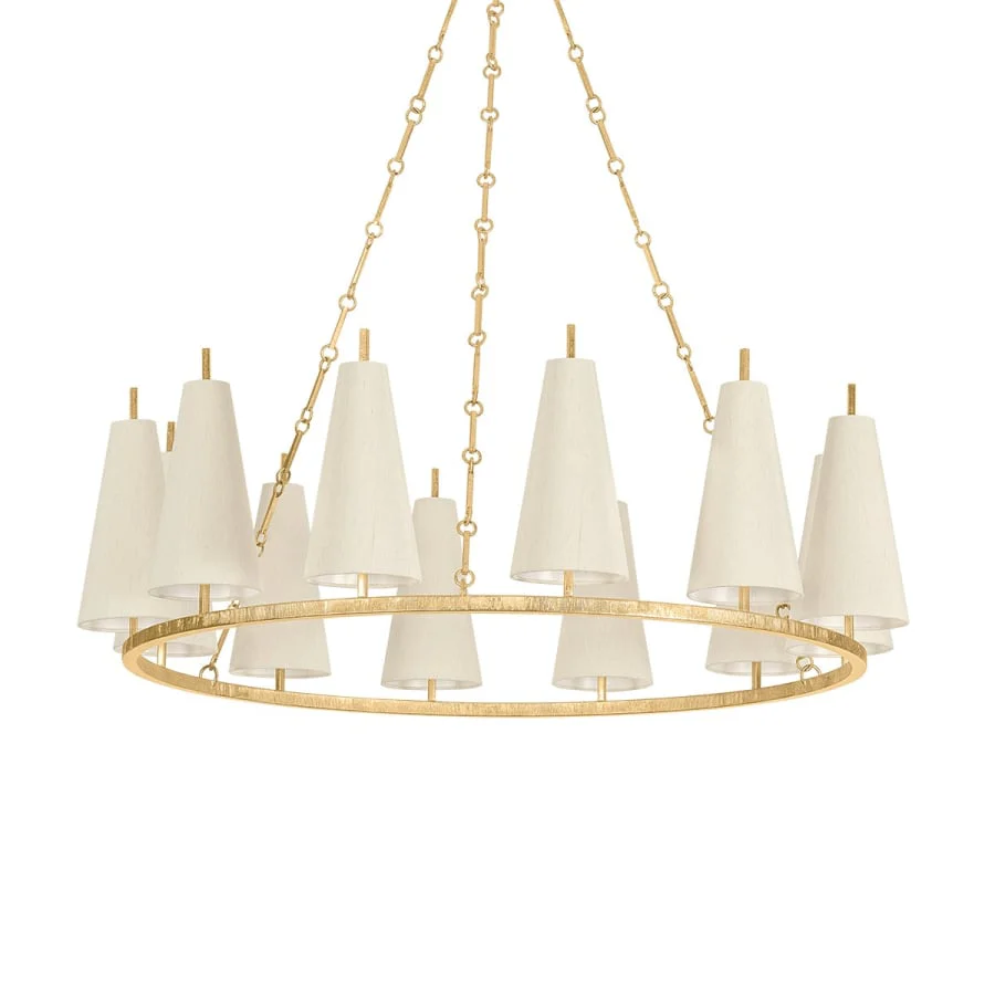Corbett Lighting Tirana 12 Light 42" Wide Ring Chandelier - Image 1