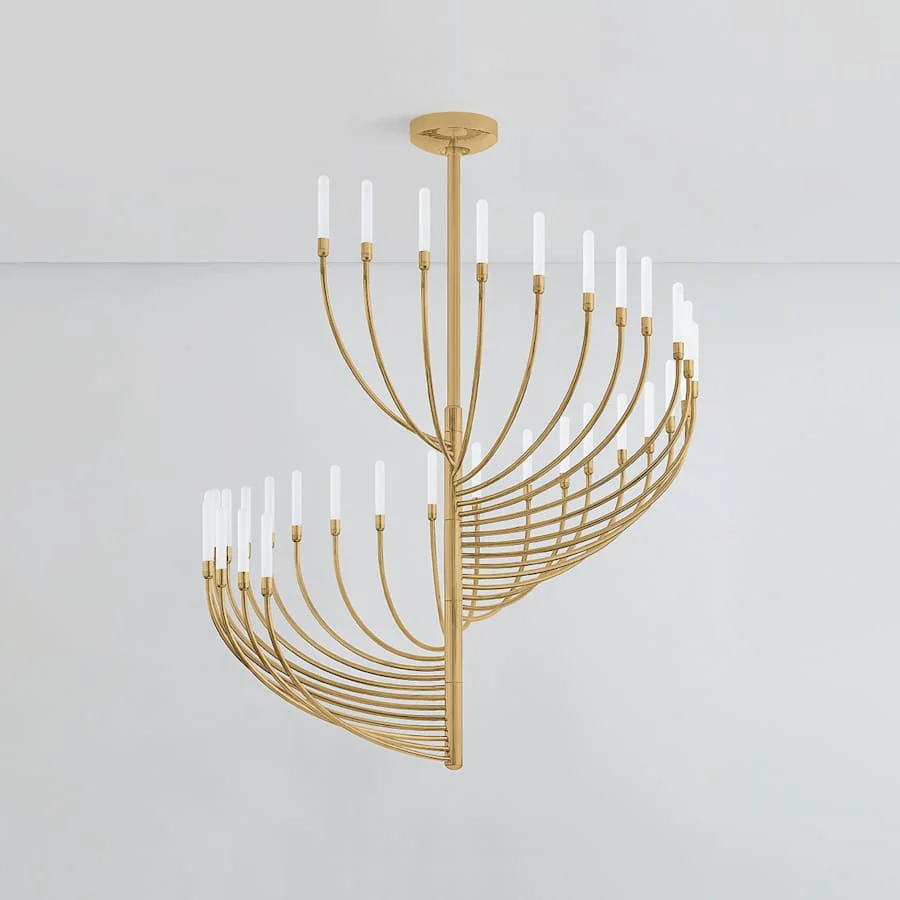 Corbett Lighting Amalthea 42" Wide Candle Style Chandelier - Image 3