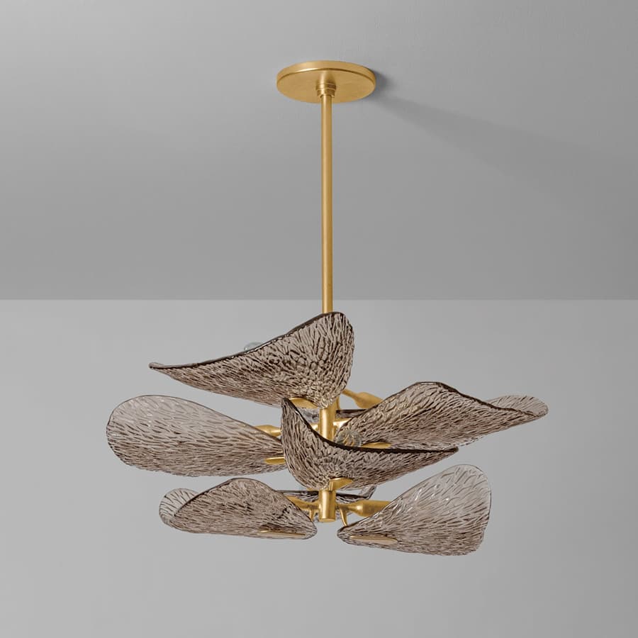 Corbett Lighting Cardiff 8 Light 28" Wide Abstract Chandelier - Image 2