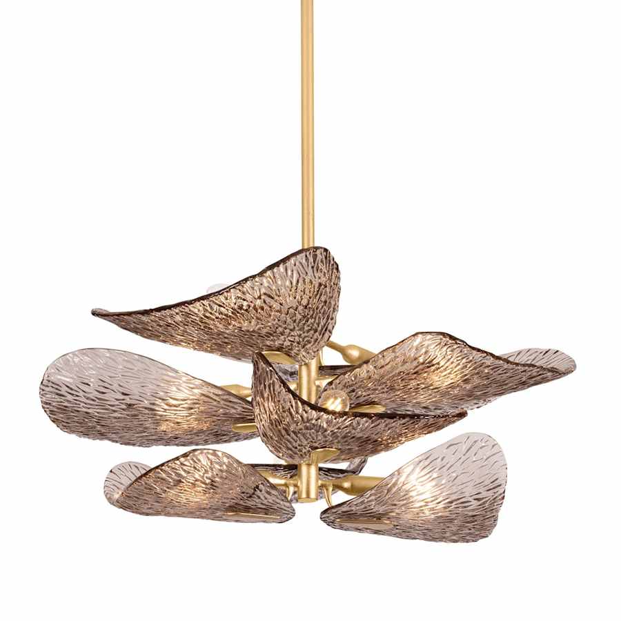 Corbett Lighting Cardiff 8 Light 28" Wide Abstract Chandelier - Image 1