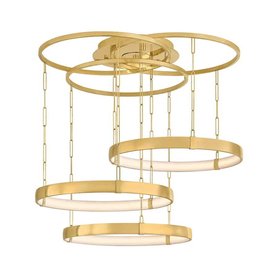 Corbett Lighting Chiasso 38" Wide LED Multi Light Pendant - Image 1