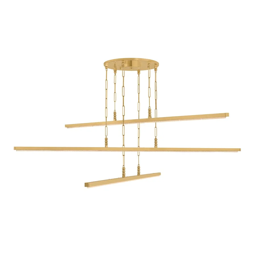 Corbett Lighting Cortina 72" Wide LED Multi Light Pendant - Image 1