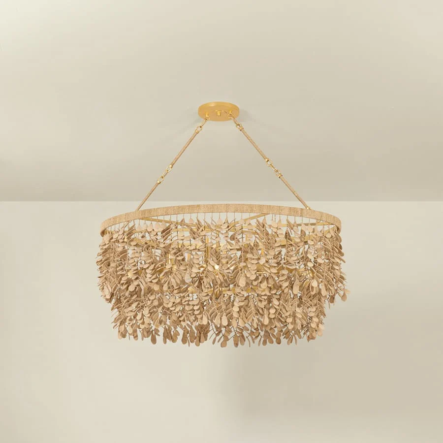 Corbett Lighting Naxos 9 Light 20" Wide Waterfall Chandelier with Hanging Coco Shells - Image 2