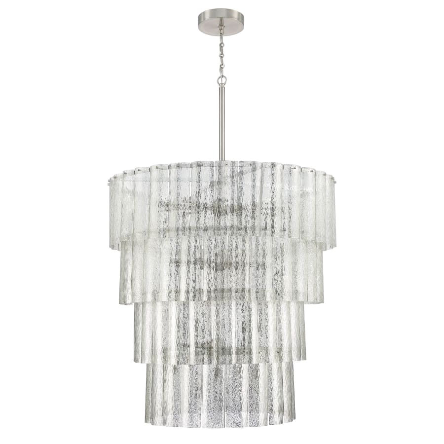 Craftmade Museo 4 Light 48" Wide Waterfall Chandelier with Water Glass Shades - Image 2