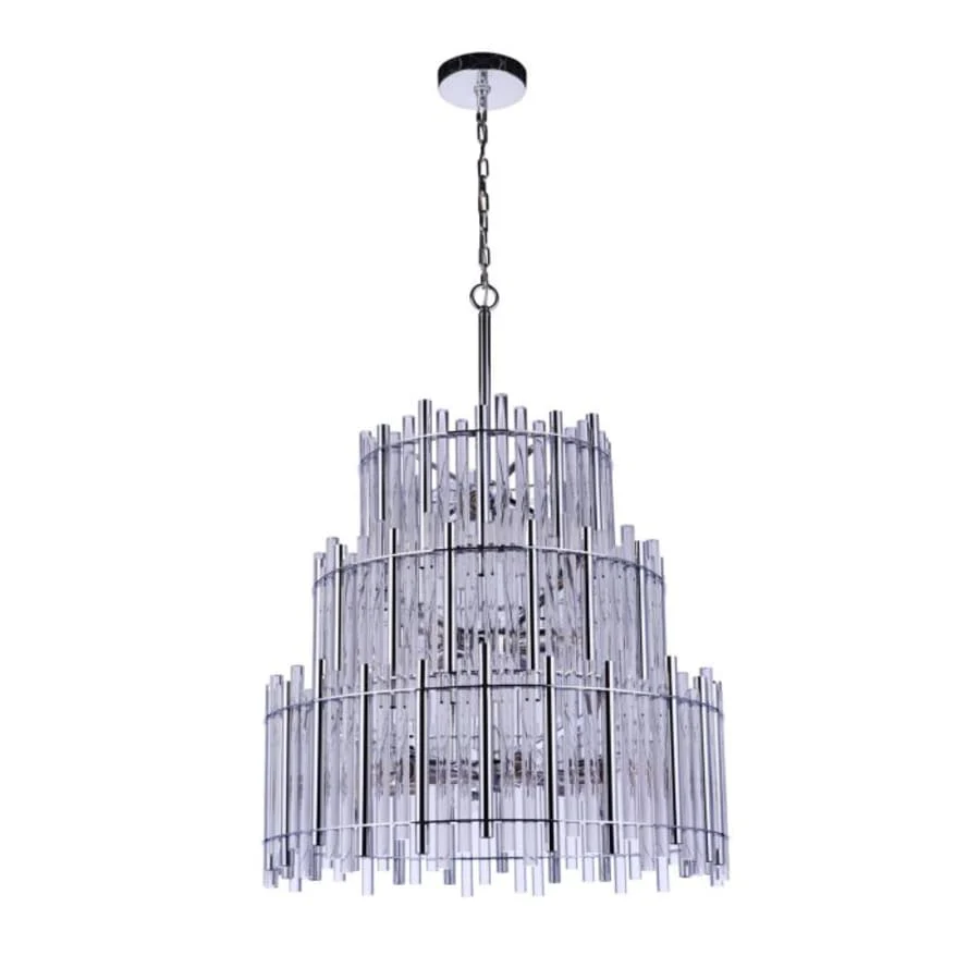 Craftmade Reveal 13 Light 28" Wide Waterfall Chandelier - Image 2