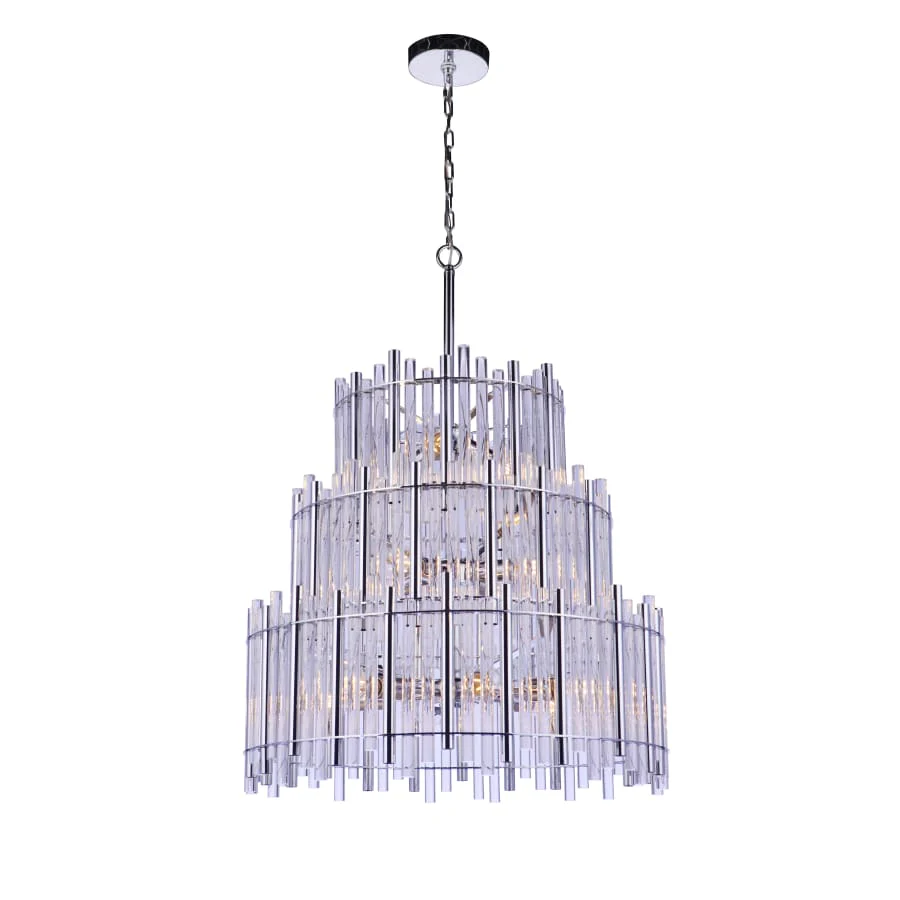 Craftmade Reveal 13 Light 28" Wide Waterfall Chandelier - Image 3