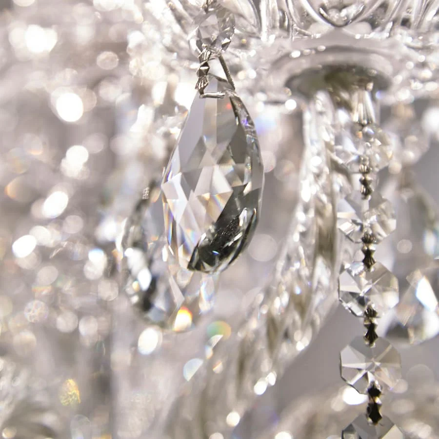 Crystorama Lighting Group Traditional Crystal 12 Light 31" Wide Crystal Chandelier with Swarovski Spectra Crystal Accents - Image 3