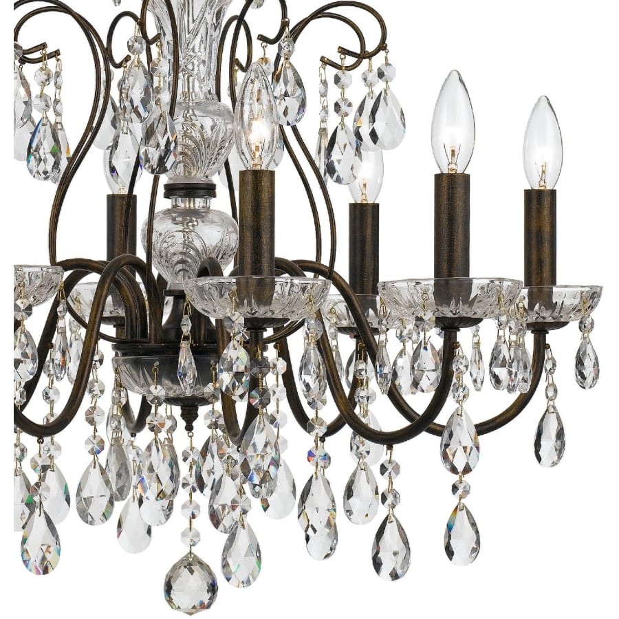 Crystorama Lighting Group Butler 8 Light 26" Wide Crystal Chandelier with Swarovski Strass Crystal Accents - Image 3