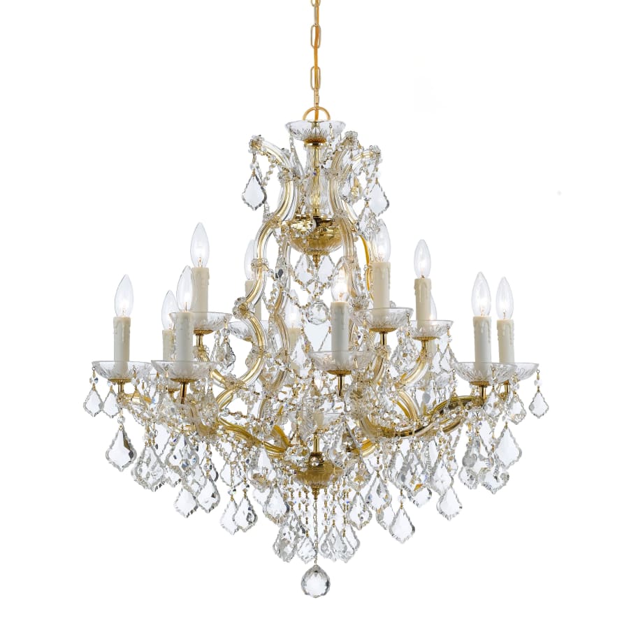 Crystorama Lighting Group Maria Theresa 13 Light 29" Wide Crystal Chandelier with Swarovski Spectra Crystal Accents - Image 1