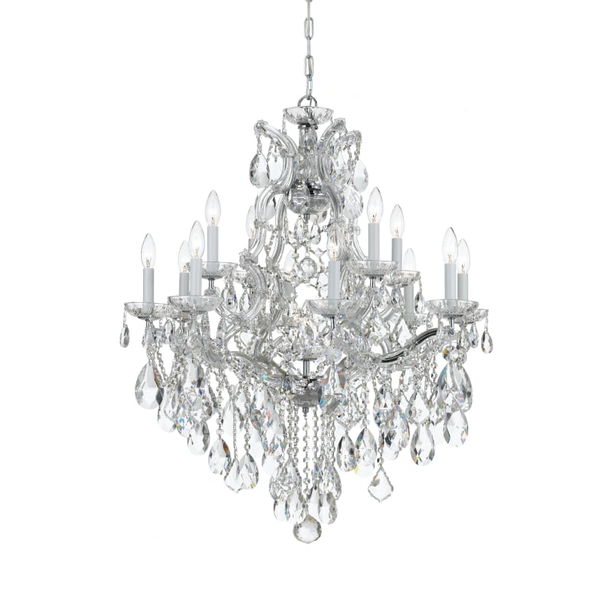 Crystorama Lighting Group Maria Theresa 13 Light 28" Wide Crystal Chandelier with Swarovski Spectra Crystal Accents - Image 1