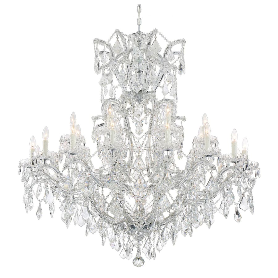 Crystorama Lighting Group Maria Theresa 25 Light 46" Wide Crystal Chandelier with Swarovski Spectra Crystal Accents - Image 1