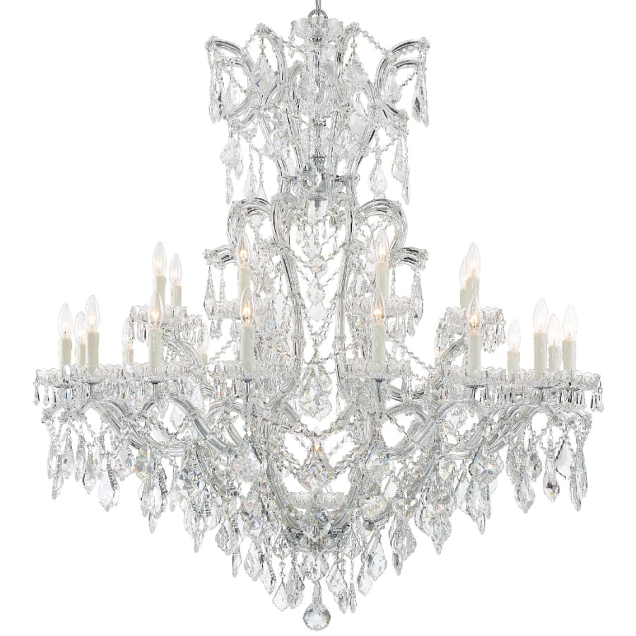Crystorama Lighting Group Maria Theresa 25 Light 46" Wide Crystal Chandelier with Swarovski Strass Crystal Accents - Image 2