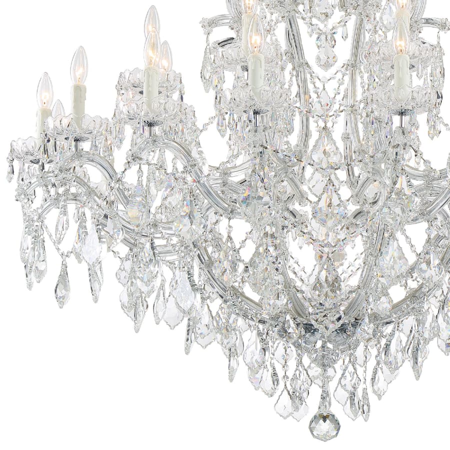 Crystorama Lighting Group Maria Theresa 25 Light 46" Wide Crystal Chandelier with Swarovski Spectra Crystal Accents - Image 3