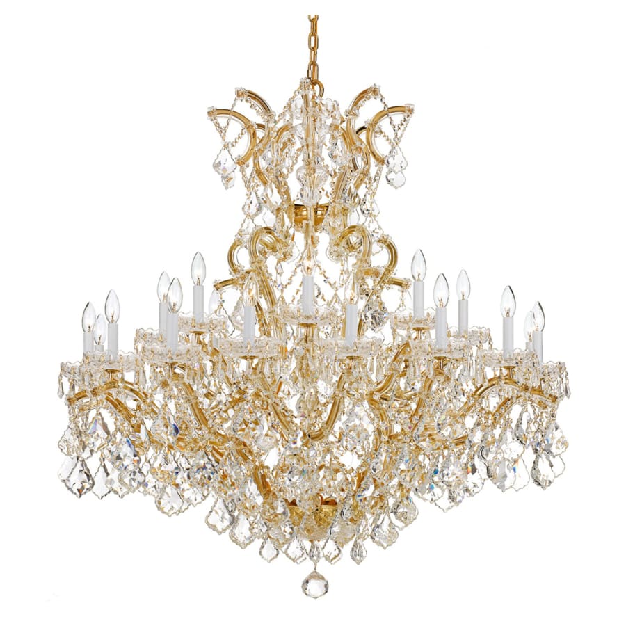 Crystorama Lighting Group Maria Theresa 25 Light 46" Wide Crystal Chandelier with Swarovski Strass Crystal Accents - Image 1