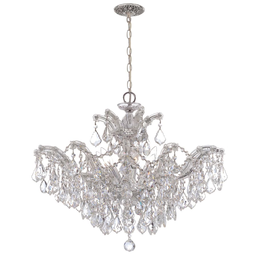 Crystorama Lighting Group Maria Theresa 6 Light 27" Wide Crystal Chandelier with Swarovski Strass Crystal Accents - Image 2